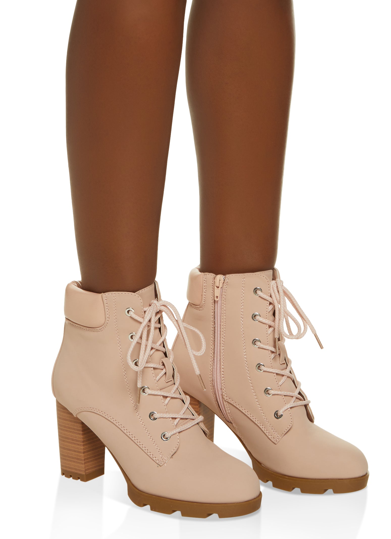 Access 39 Women's Heeled Lace Up w/ pouch Combat Boots - SHOE BARGAIN  WAREHOUSE (WWW.SBWSHOES.COM)