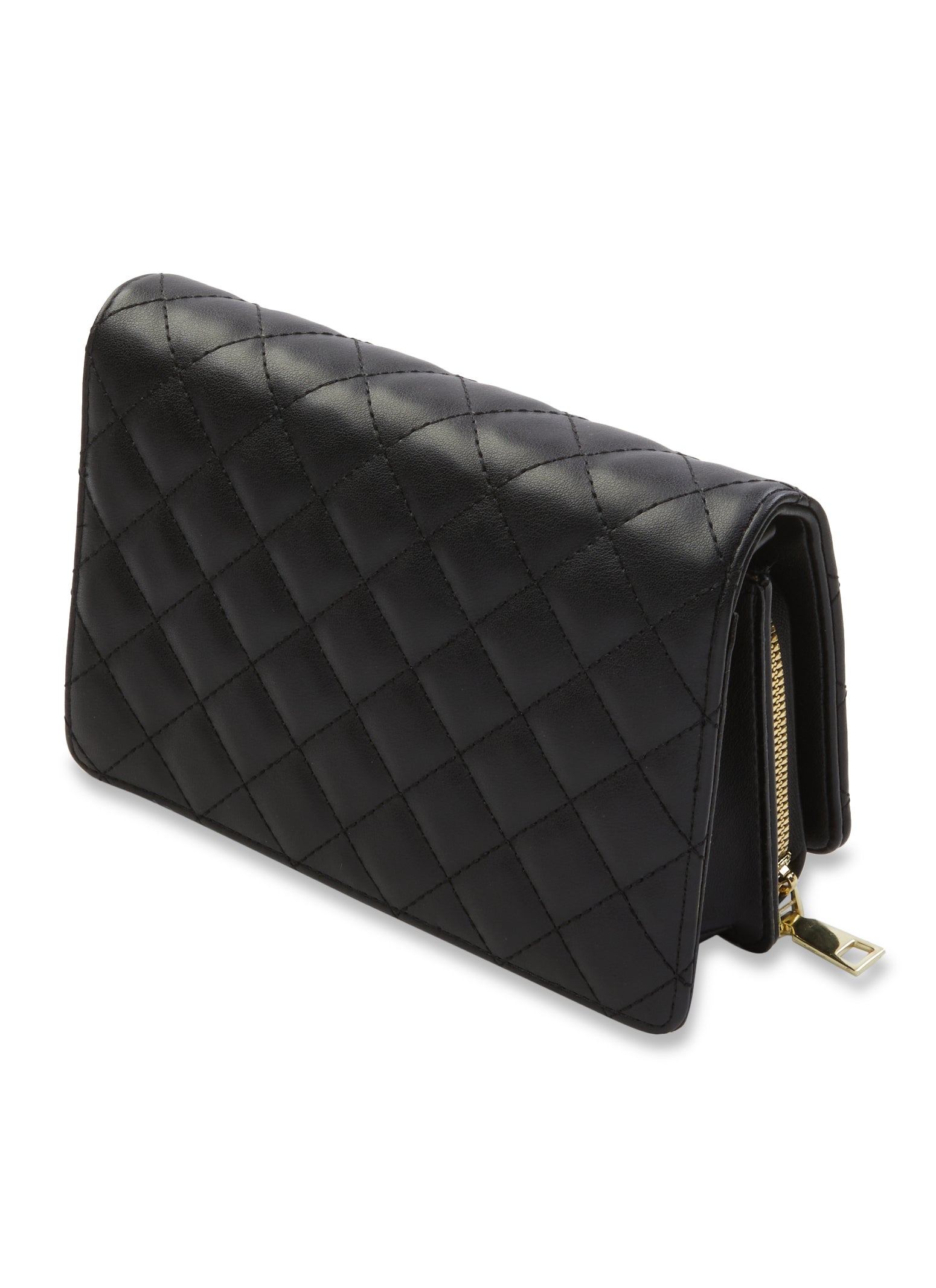 Quilted Chain Strap Crossbody Bag