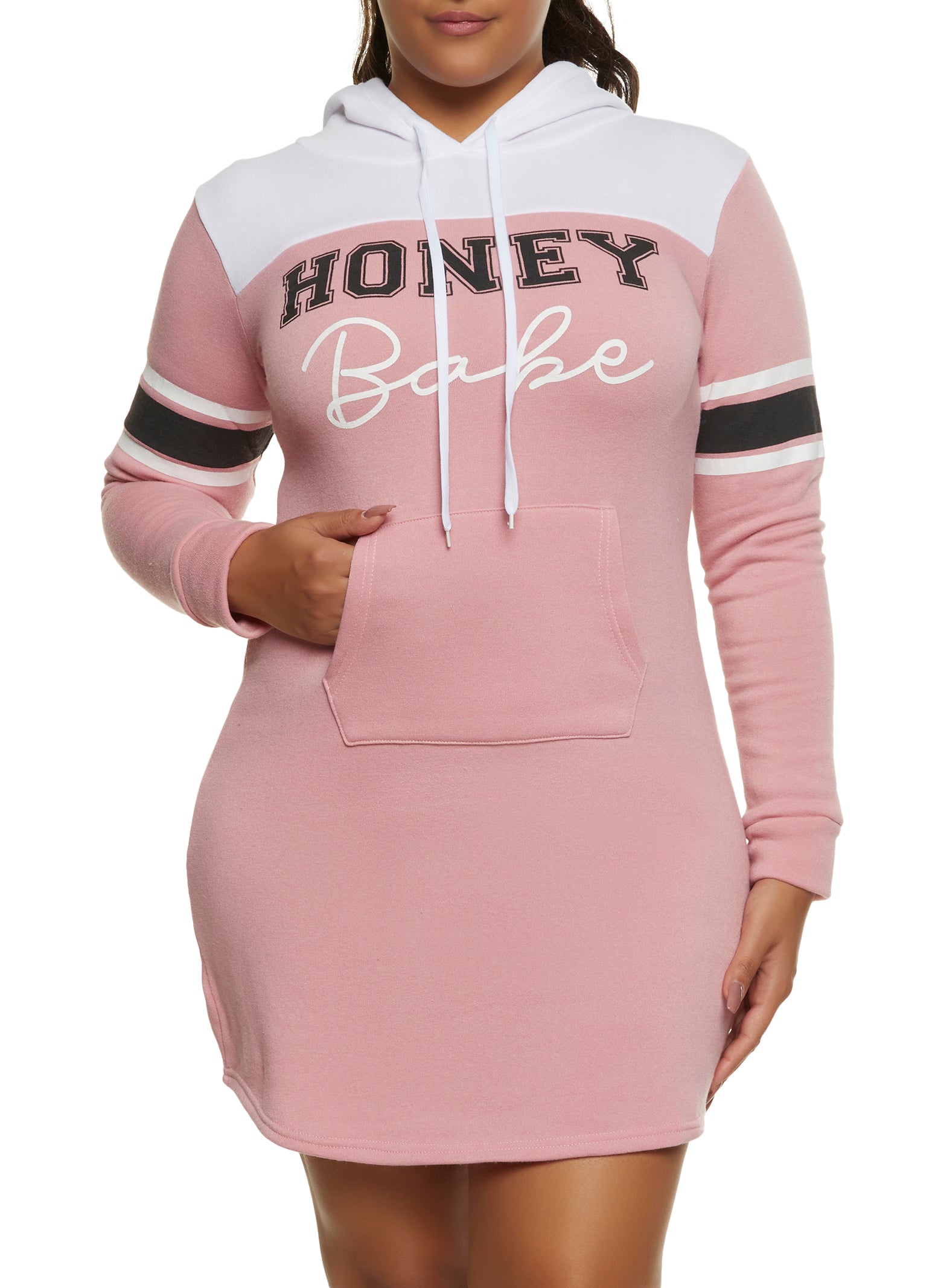 Babe shop hood dress