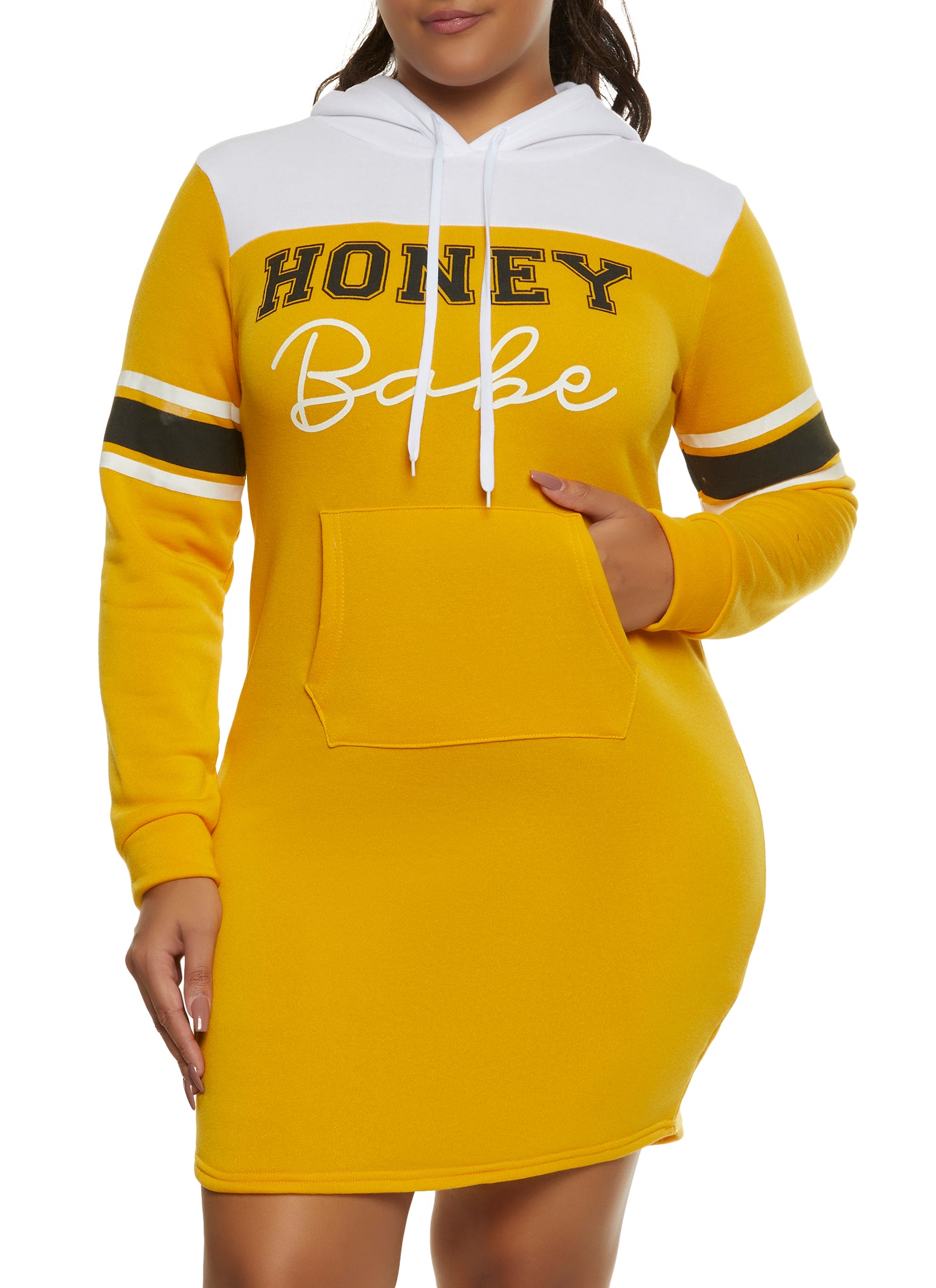 Babe shop hood dress