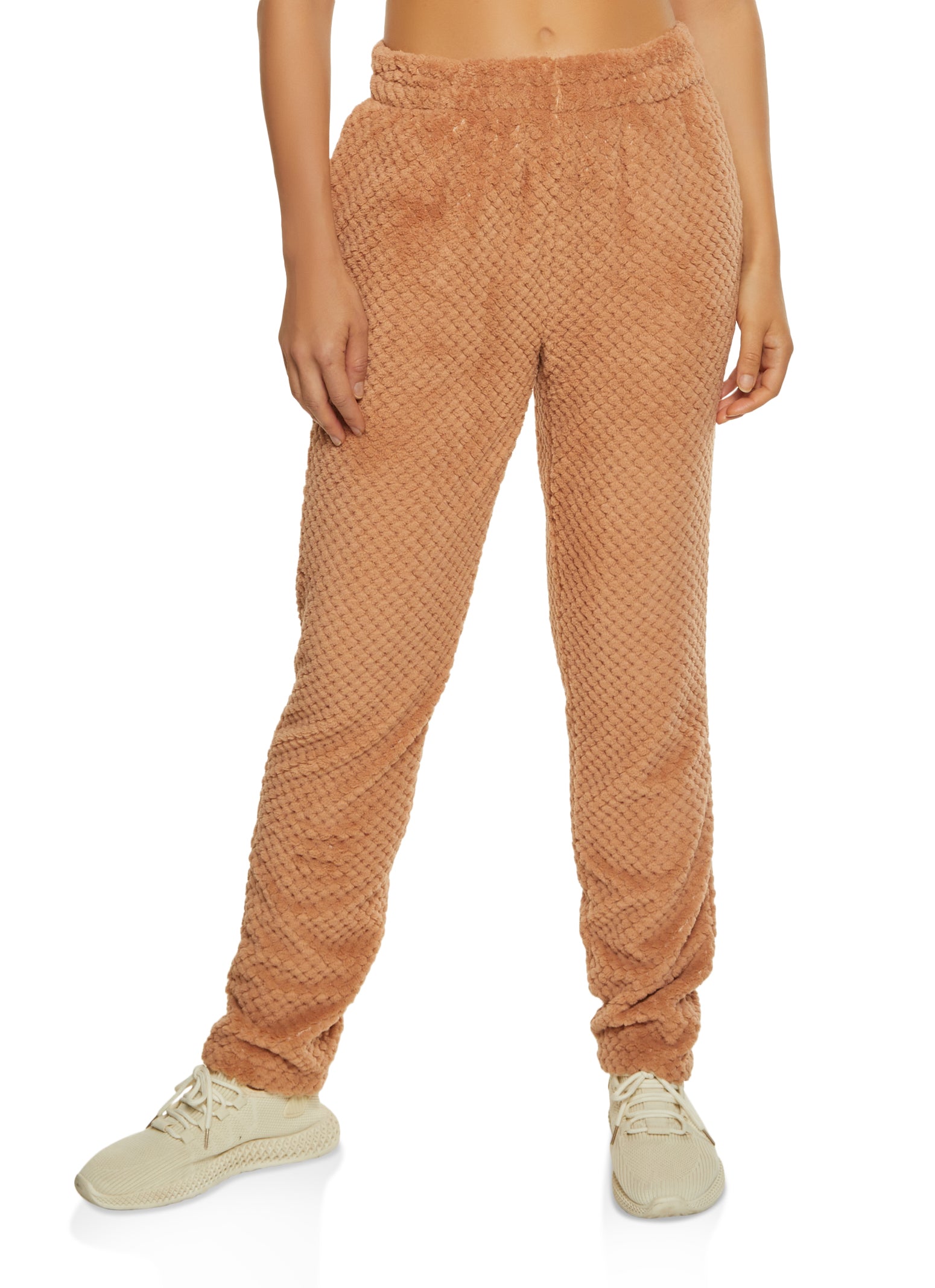 Plush Textured Knit Pants