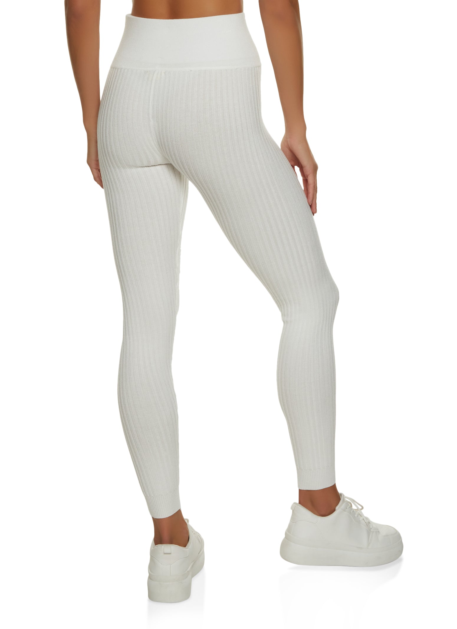 Ribbed High Waisted Leggings