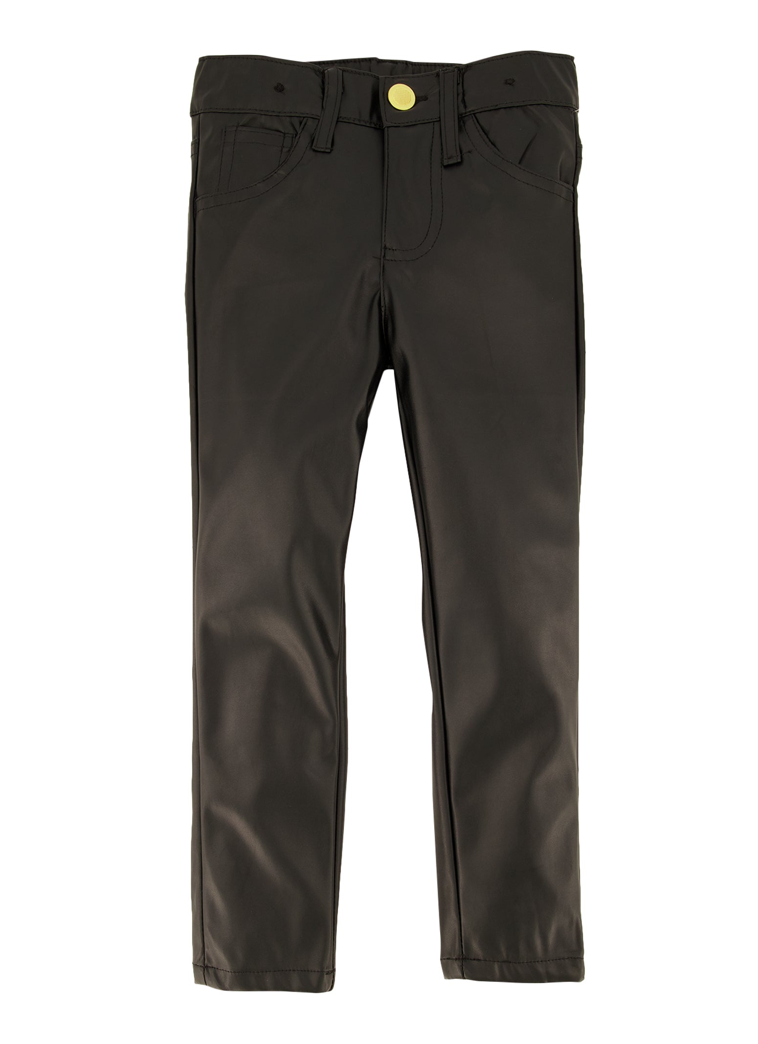 Toddler Girls Faux Leather Pants