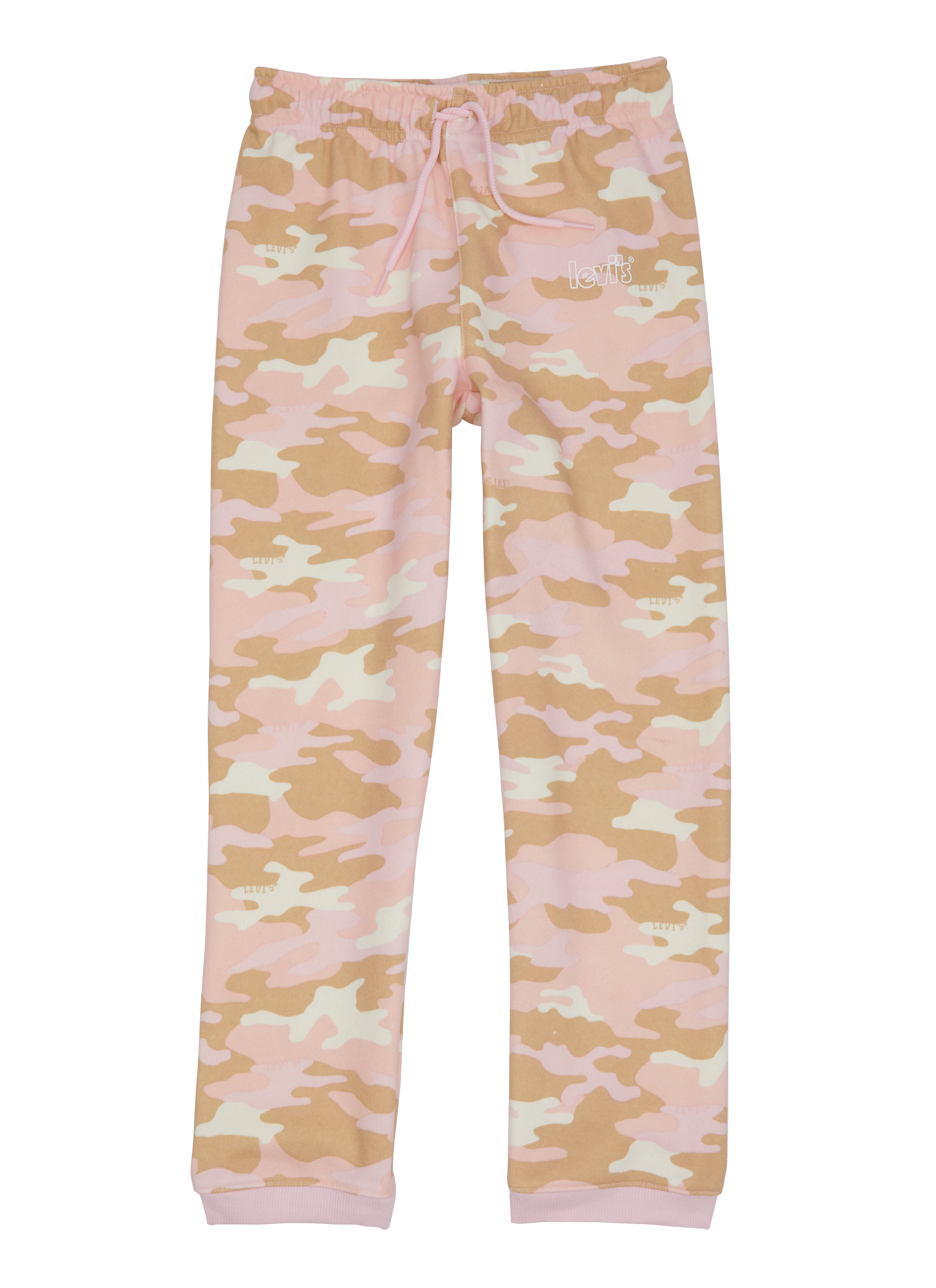 Girls Levis Camo Joggers