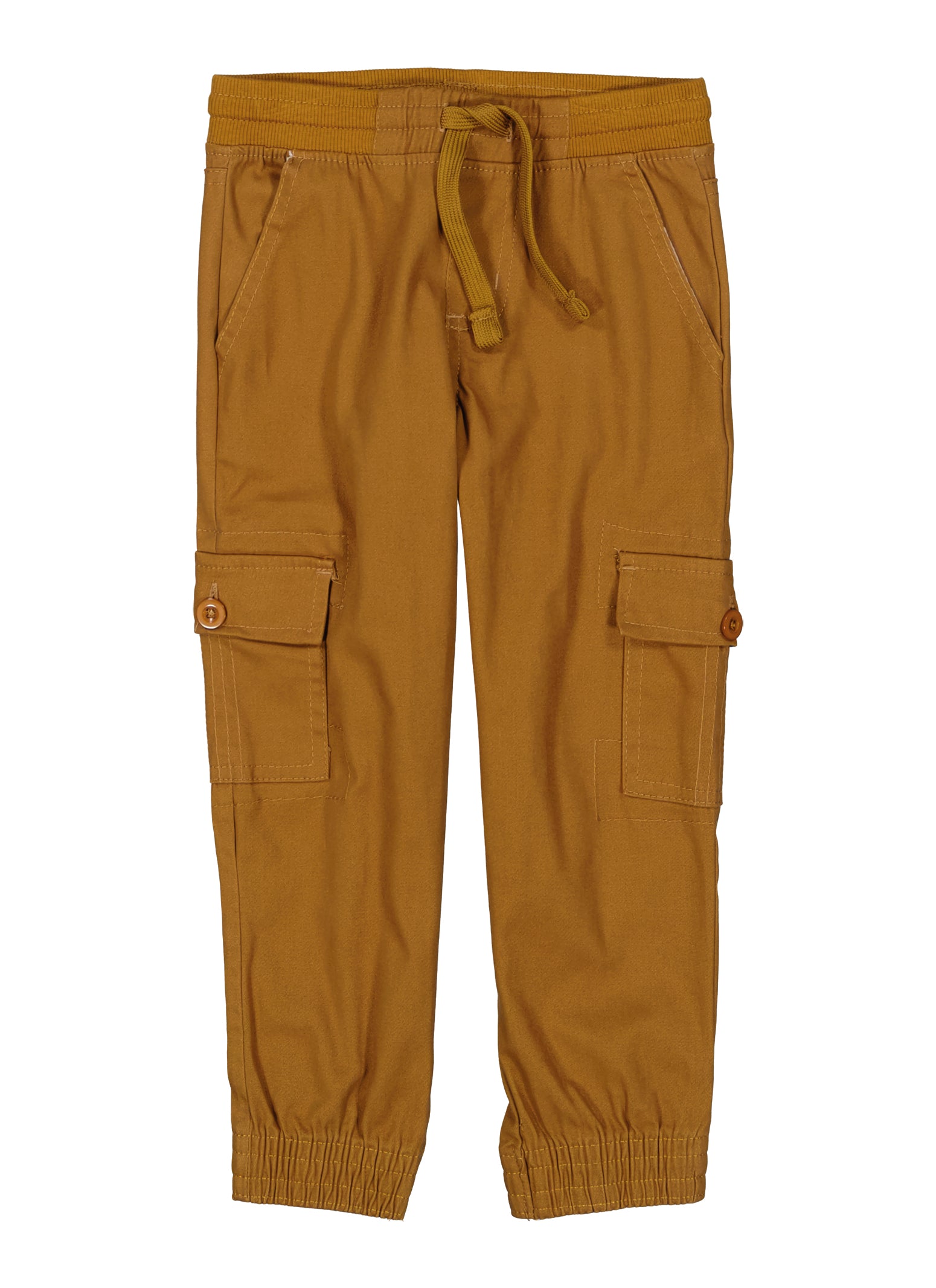 Little Boys Twill Cargo Joggers
