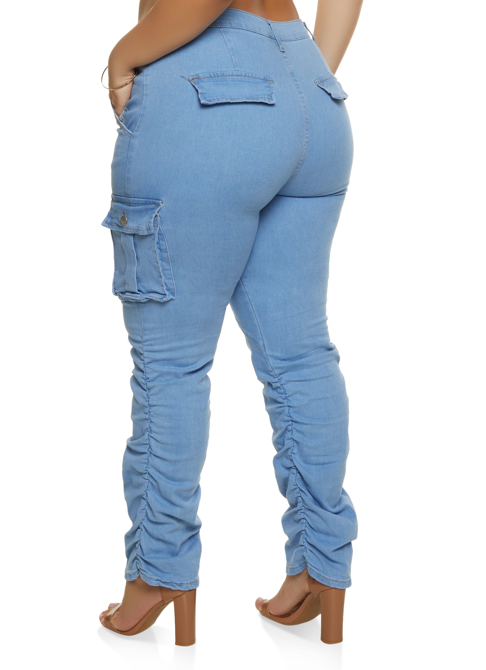 Leggings for Women Stack Jeans for Women Slimming Effect Girlfriend Low  Rise Cargo Pants Stack Pants for Women Jean Jeggings Women high Rise Skinny  Jeans(Blue,Small) at  Women's Jeans store