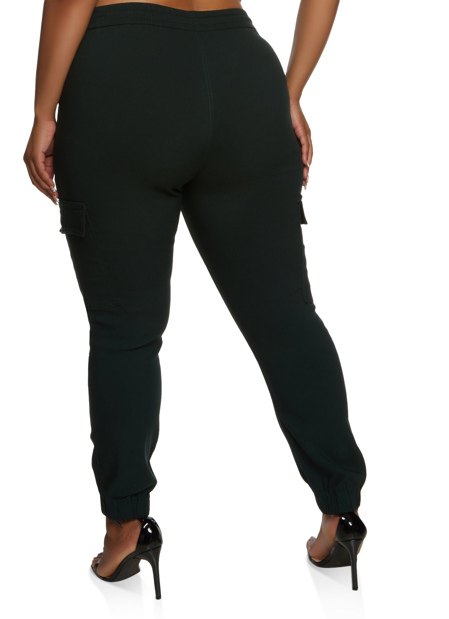 Plus Size Hyperstretch Cargo Joggers