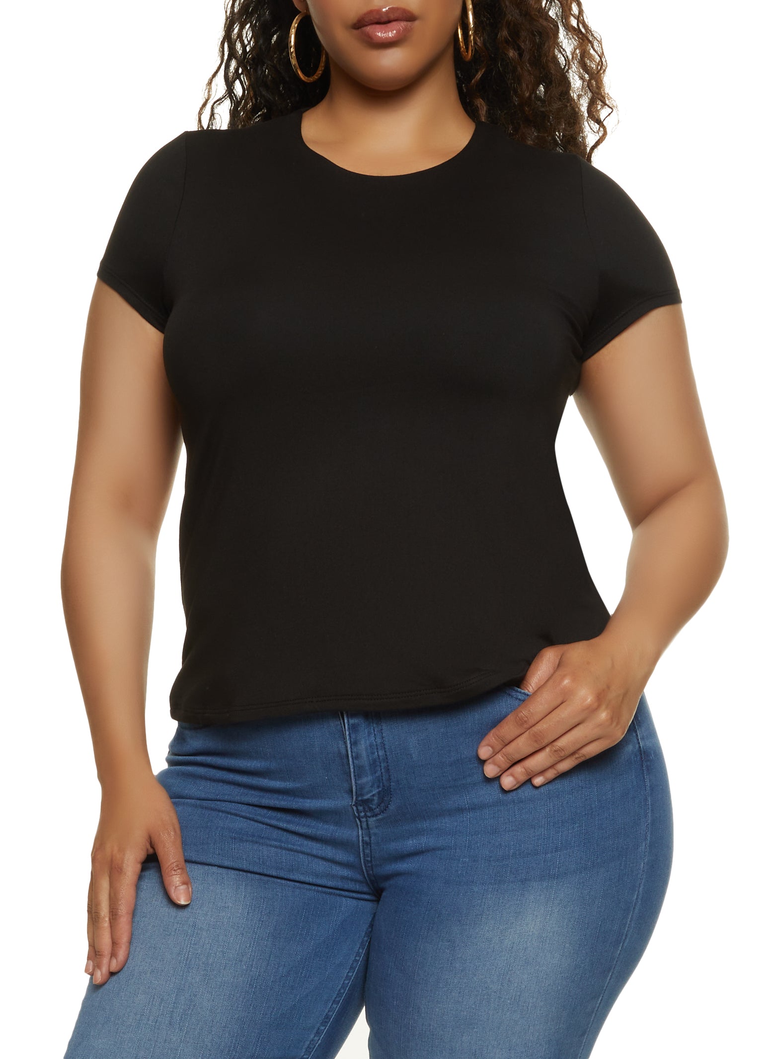 soft plus size t shirts