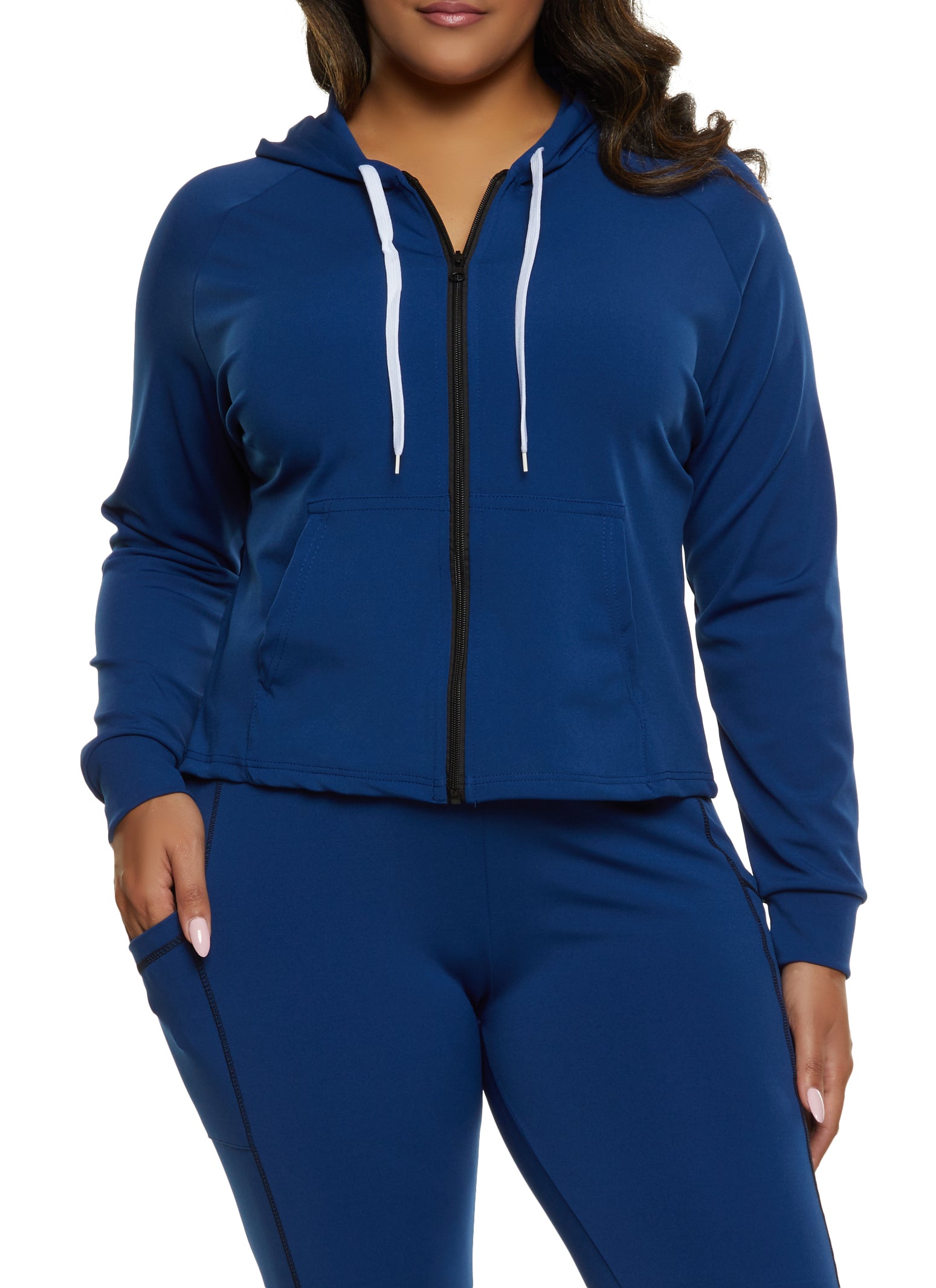 Plus zip up hoodie Clearance