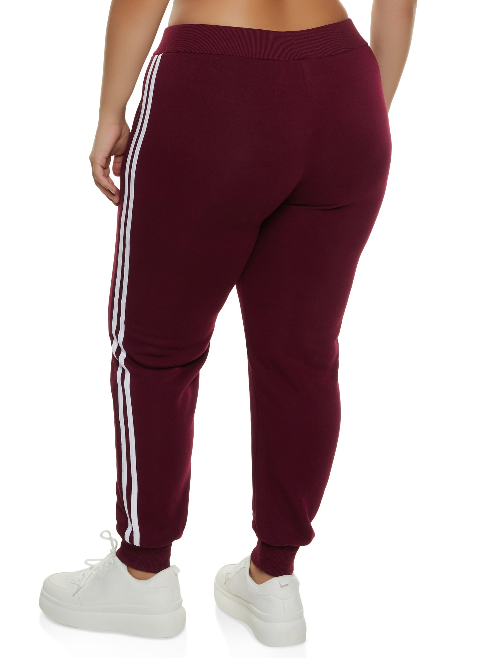 Ododos Solid Maroon Burgundy Active Pants Size S - 45% off