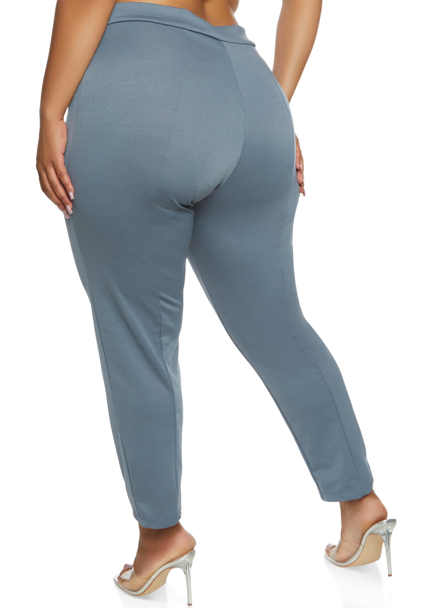 Plus Size Ponte Dress Pants