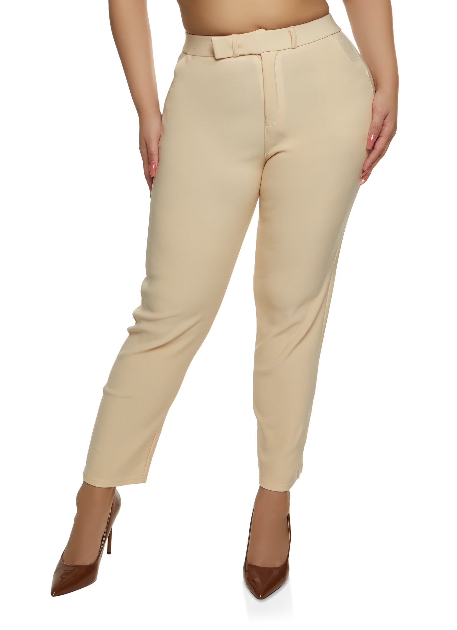 High-waist Dress Pants