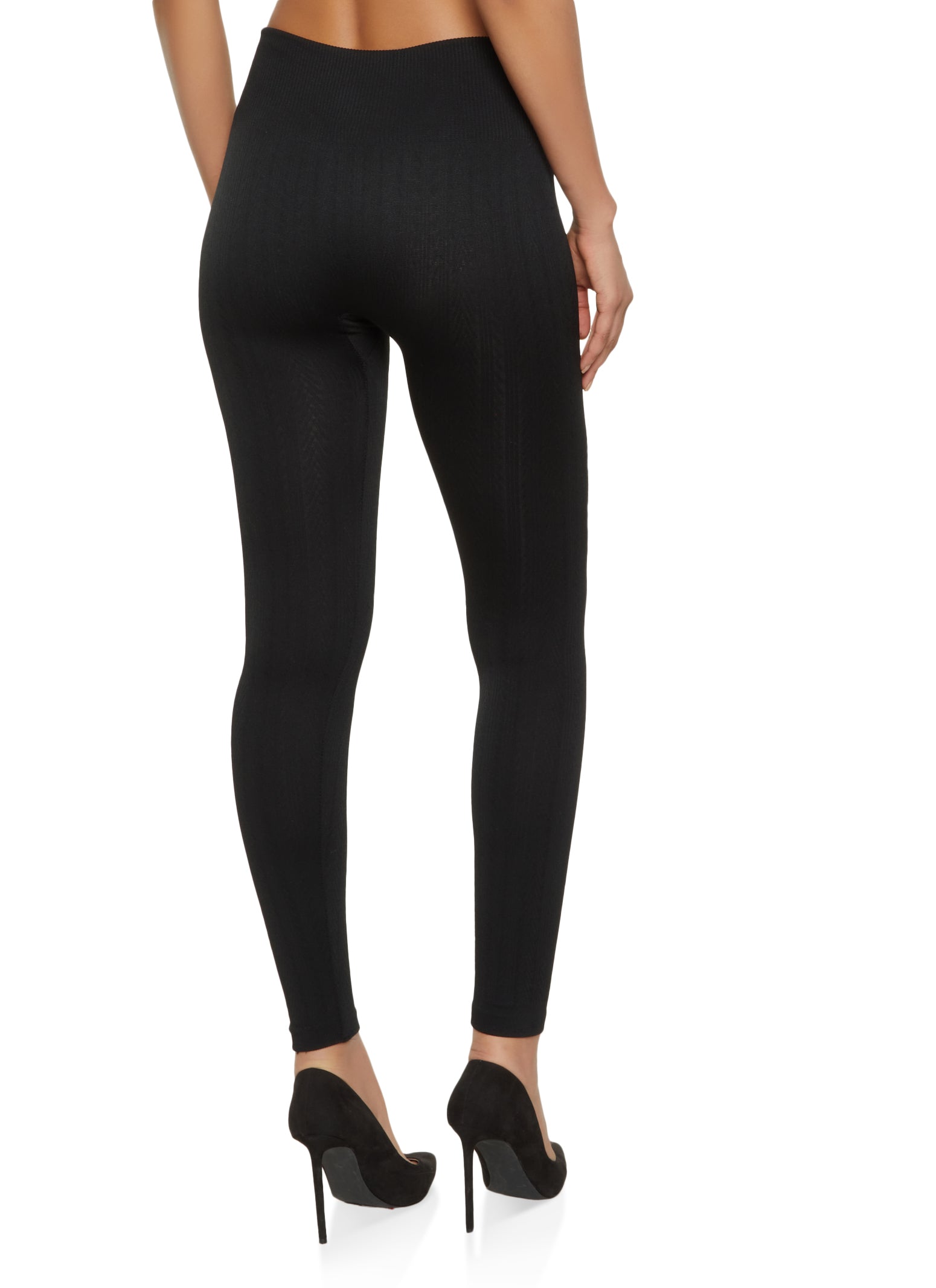 Textured Knit Leggings