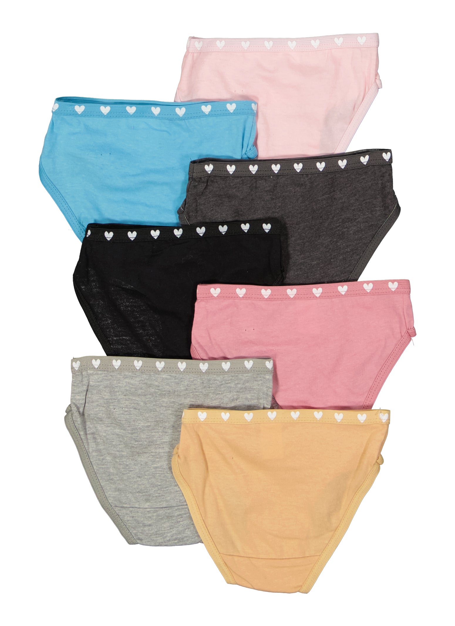 Little Girls Graphic Days of the Week Panties