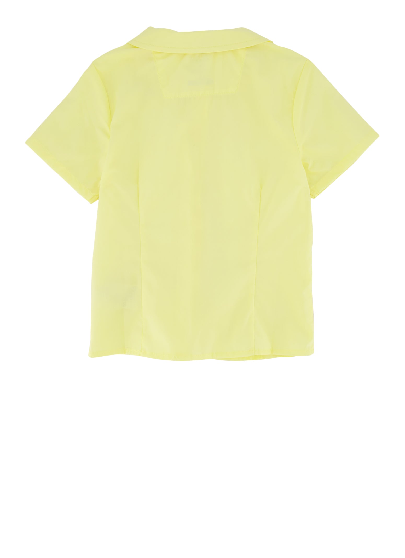 French Toast Damen Bluse - Oxford Button-down Kragen Kurzarm