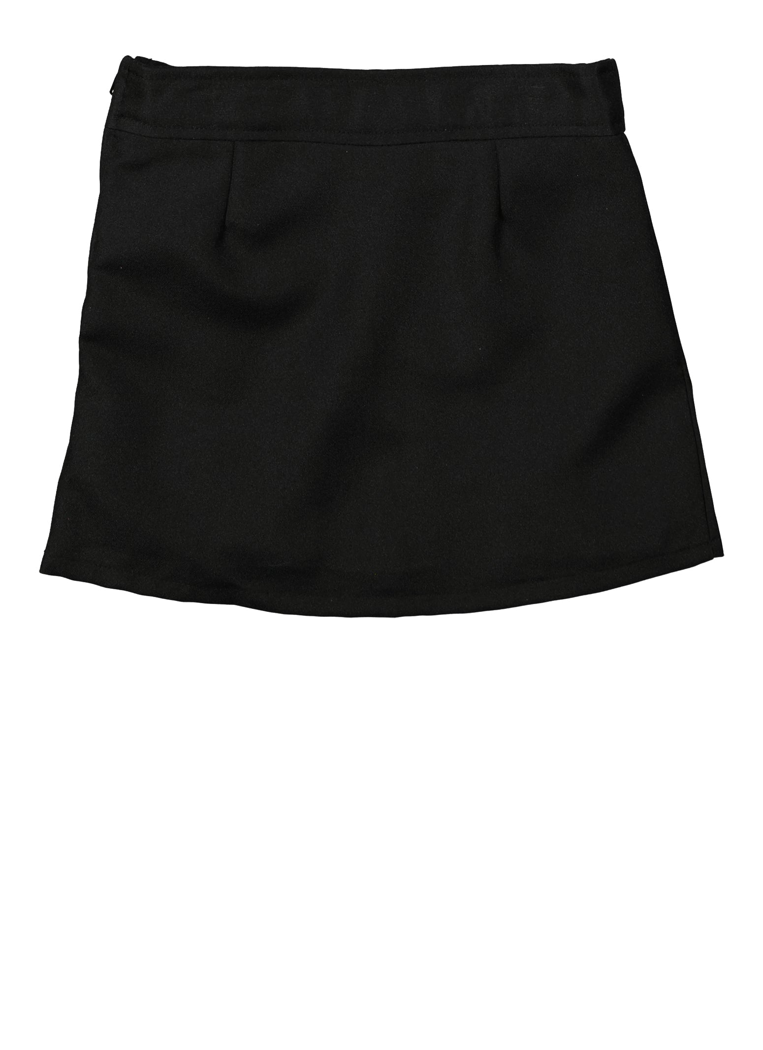 French Toast Girls 46x Solid Double Tab Pleated Skort