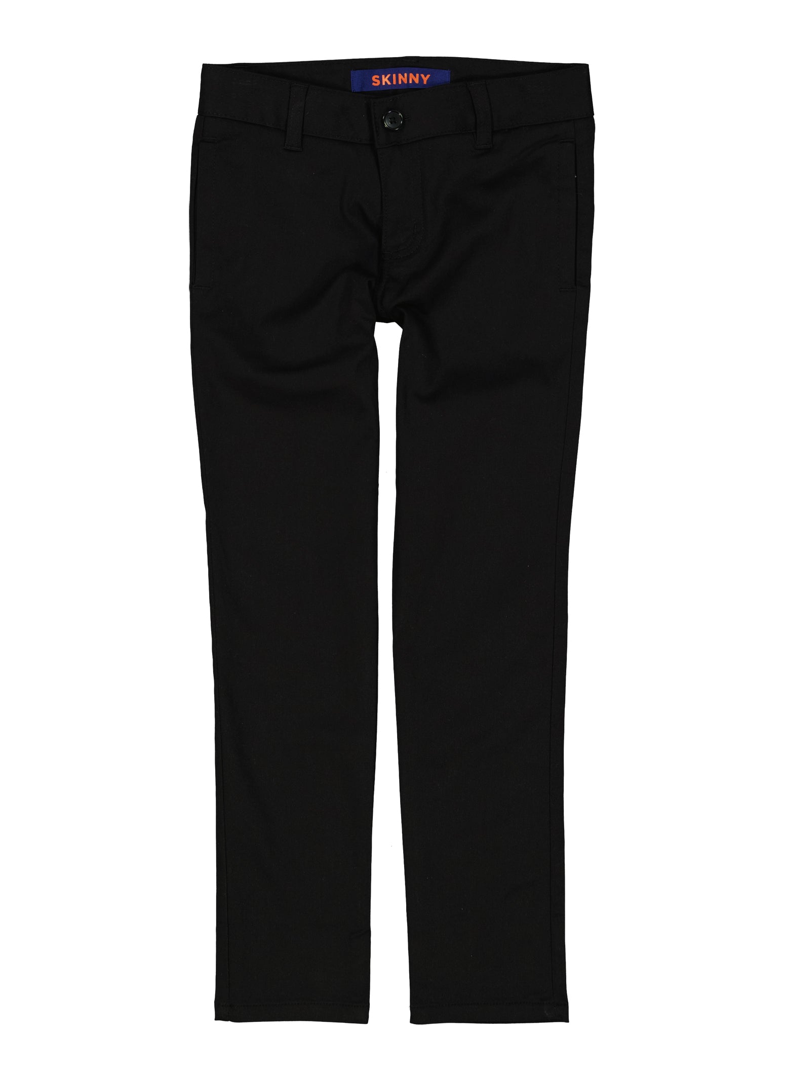 French Toast Girls School Uniform Twill Skinny Leg Pants Size 7-14 - Black