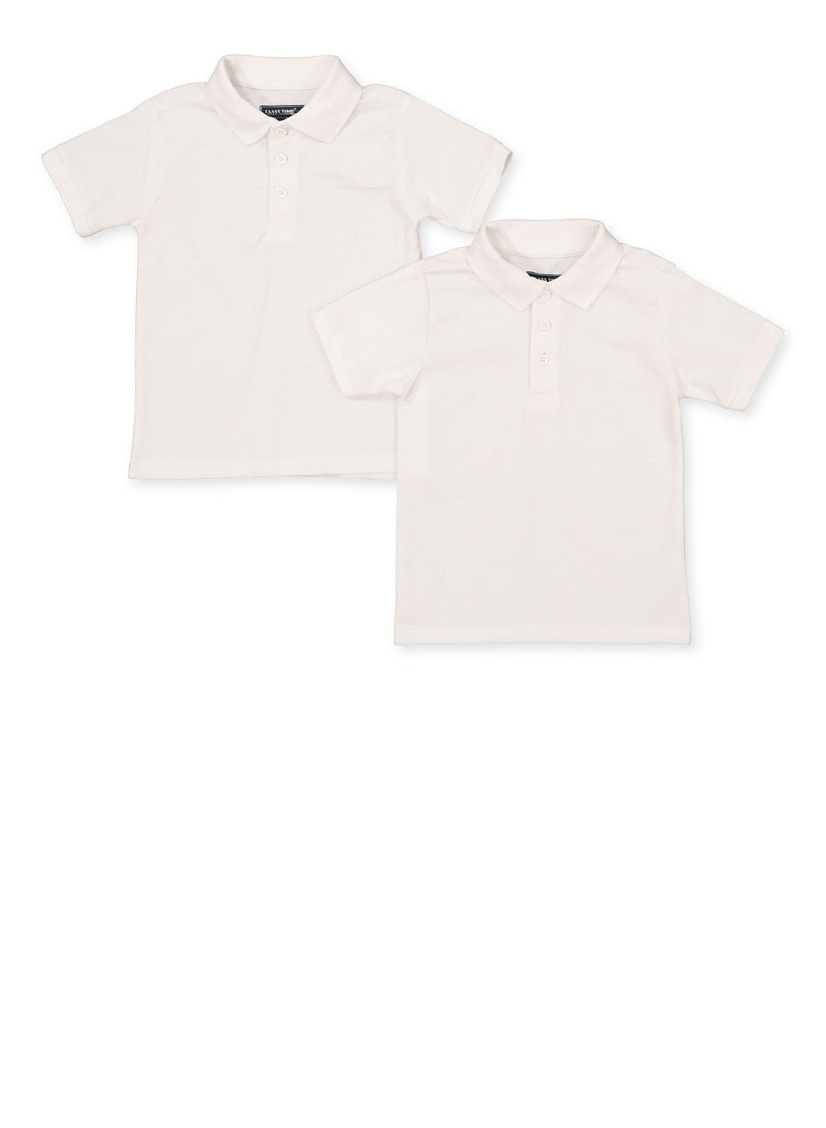 4 7 Short Sleeve Polo 2 Pack