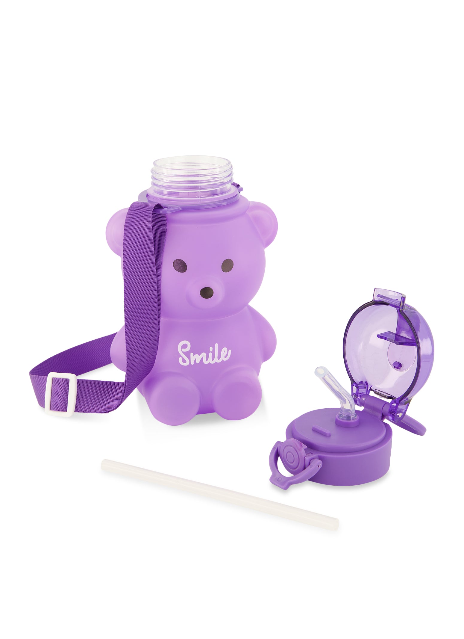 Purple Smiley LEAKPROOF Milk Carton, 17oz, BPA-Free