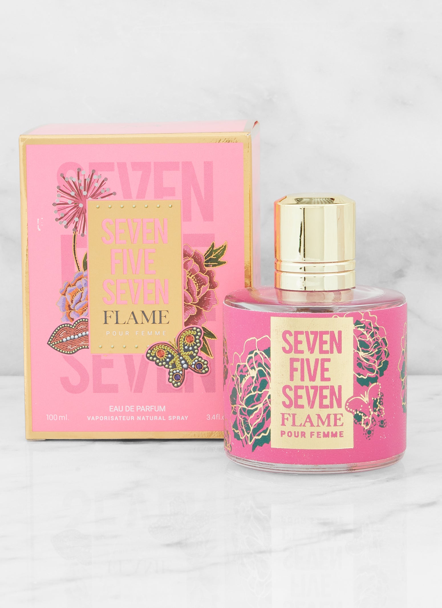 Seven Five Seven Flame Perfume - Clear