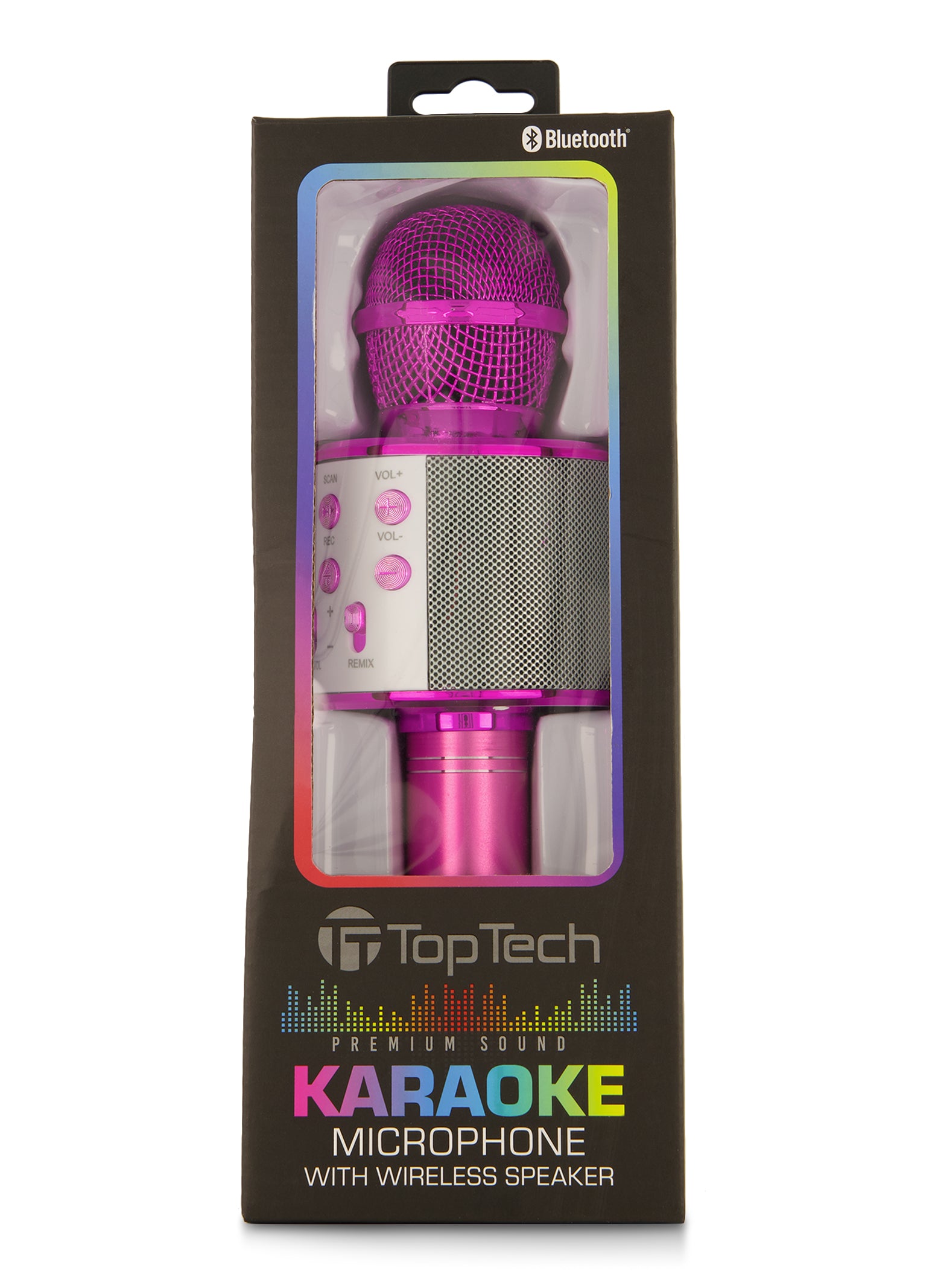Premium Sound Karaoke Microphone with Wireless Speaker