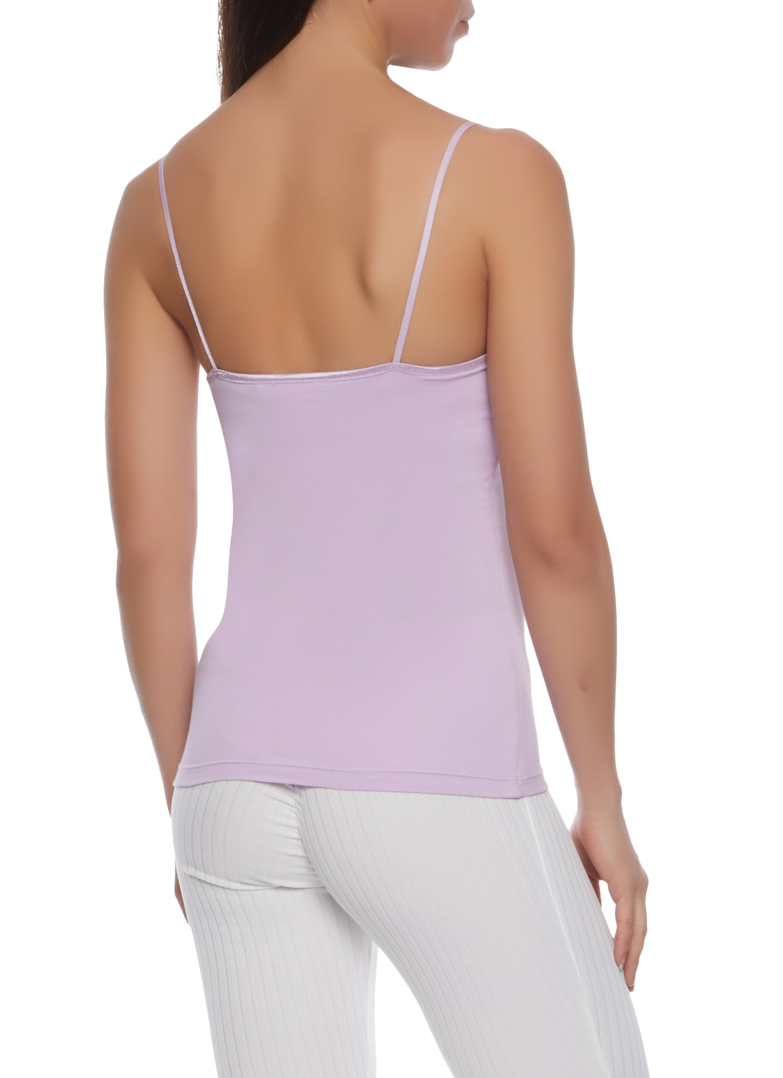 Solid Shelf Bra Cami